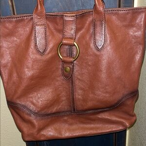 Frye - Chic Tan Leather Tote Bag